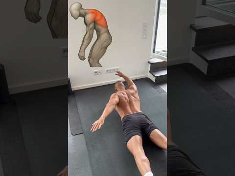 POSTURE CORRECTION - Upper back strength, shoulder & spine mobility #backpain #posture #shorts