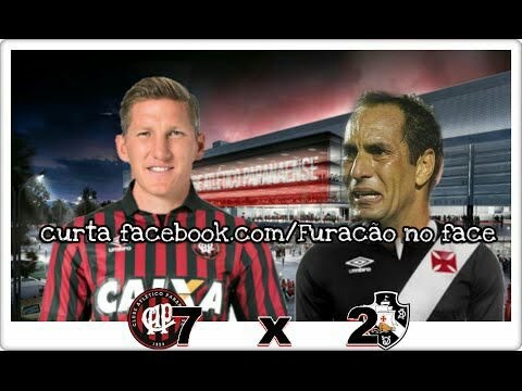 Atlético  7 X 2  Vasco  Goool da Alemanha