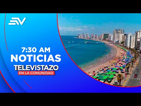 Cientos de visitantes llegaron a los balnearios de Salinas y Montañita  | Televistazo| Ecuavisa