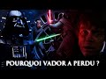 WHY DID DARTH VADER LOSE TO LUKE