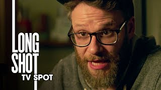 Long Shot (2019 Movie) Official TV Spot “In Common” – Seth Rogen, Charlize Theron