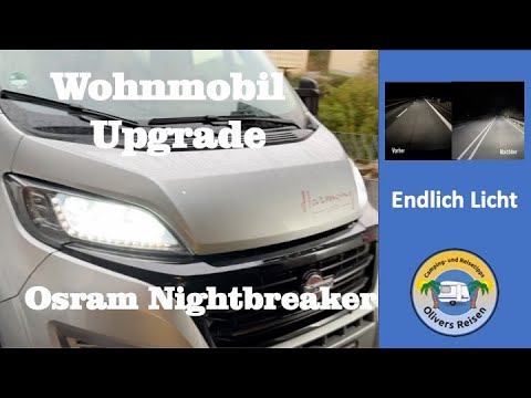 LED Night Breaker -  Einbau Ducato Wohnmobil