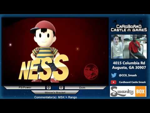 CCG Smash Singles - Winner's Bracket - PSIPower vs. Dom