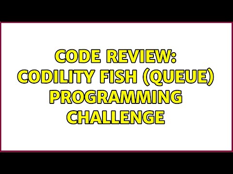 Code Review Codility Fish Queue Programming Challenge