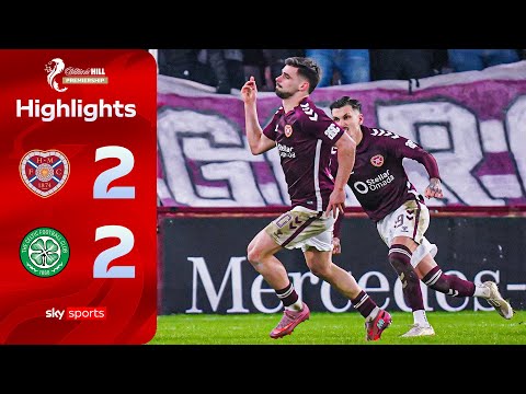 Hearts rescue draw late in thrilling clash! | Hearts 2-2 Celtic | SPFL Highlights