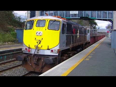 IE 071 Class Loco 083 on Tara Mines - Portmarnock Station, Dublin
