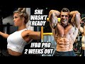 COMING CLEAN IN CONTEST PREP - 2 WEEKS OUT IFBB PRO