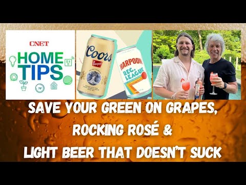 7/28/22 Ep 209 - Save Your Green on Grapes, Rocking Rosé, & Light Beer That Doesn’t Suck