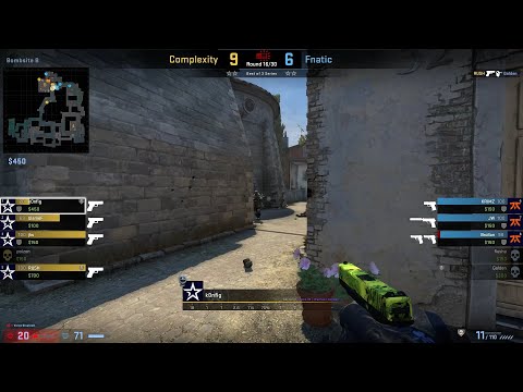 CS:GO POV Demo Complexity k0nfig (36/25) vs Fnatic (de_inferno)
