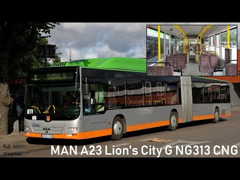 MAN A23 Lion's City G NG313 CNG #126 KLAP | Klaipėda