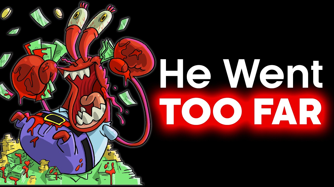 Mr. Krabs Belongs In JAIL..