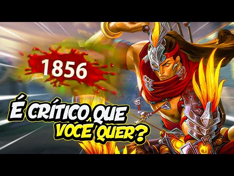 É CRÍTICO QUE VOCÊ QUER? ENTÃO TOMA! - ⚡ Smite BR Conquista