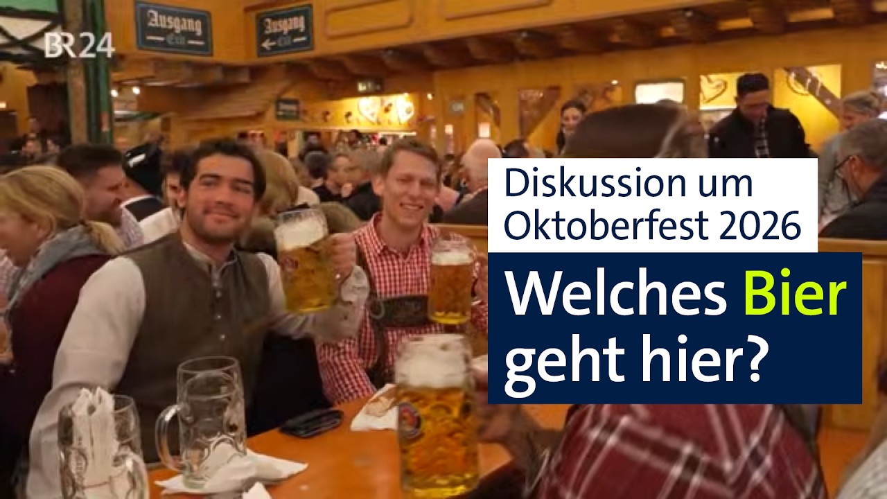 Bier-Diskussion um Oktoberfest: Welches darf hier ausgeschenkt werden? | Abendschau | BR24