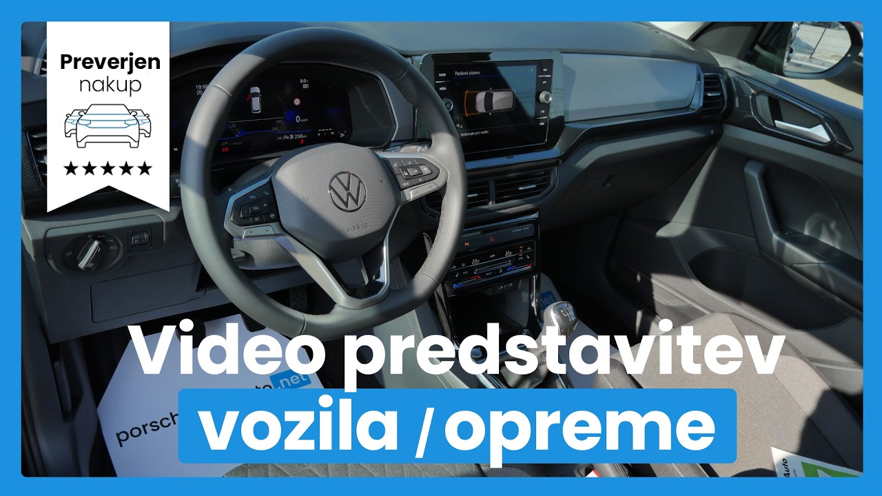 Volkswagen T-Cross 1.0 TSI 4ALL -SLO-DIG.ŠTEVCI - KAMERA - SAMO 293KM