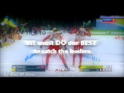 FanVideo "..Norwegian team - World Champions 2012 - Men's Relay.."
