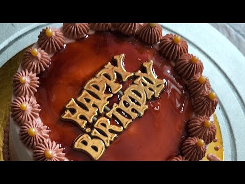 easy way to cake icing 🍰