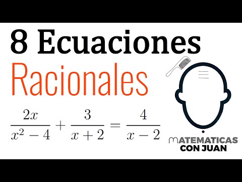 ECUACIONES CON INCÓGNITAS EN EL DENOMINADOR (Ecuacione Racionales)