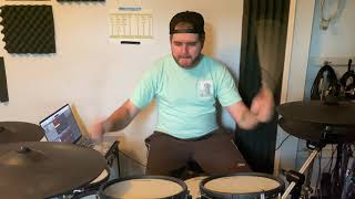 Playing Dead- Chunk! No, Captain Chunk! 4K Drum Cover