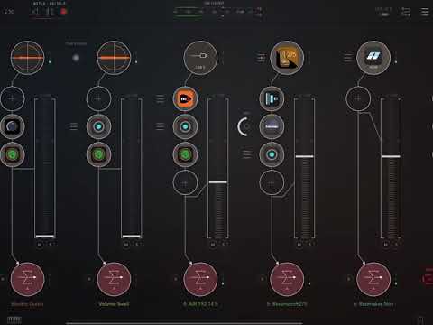 AUM Audio Mixer - Mix Session 08-03-2020 (Virtual Tape Delay demo)