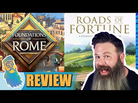 My Favorite Game of ALL TIME! Foundations of Rome with Roads of Fortune Expansion Review