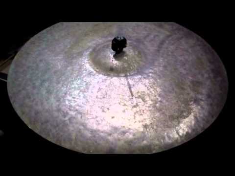 22 Rustico Turk Ride, 2491g - Handcrafted cymbals by Craig Lauritsen