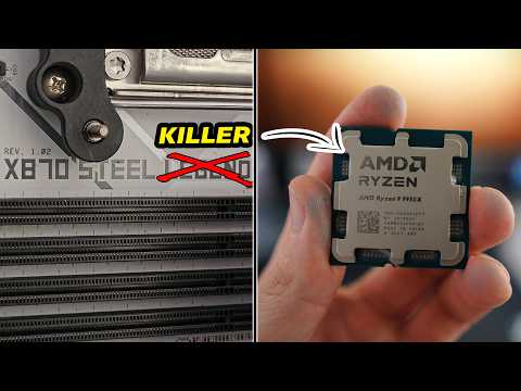 Dos Ryzen 9 9950X pasan a mejor vida en la misma ASRock X870 con la última BIOS