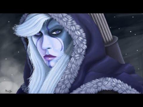 dota 2 game play how to play like pro with  Drow ranger HD.