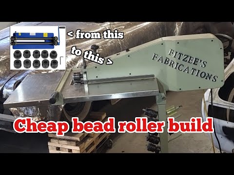 Cheap bead roller build