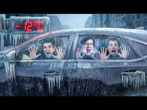 24 de ORE intr-o MASINA INGHETATA?!