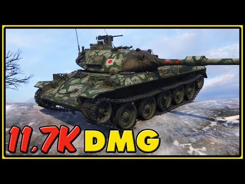 STB-1 - 11,7K Dmg - World of Tanks Gameplay