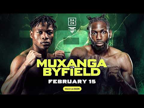 TIAGO MUXANGA VS. ASINIA BYFIELD PRELIMS LIVESTREAM