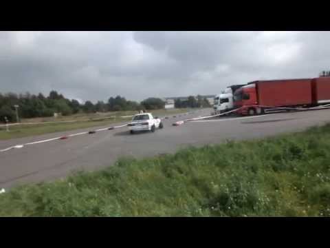 BMW drift na rajdzie Mieleckim.