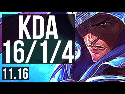 TALON vs AKSHAN (MID) | 16/1/4, 9 solo kills, Legendary, 1.8M mastery | KR Grandmaster | v11.16