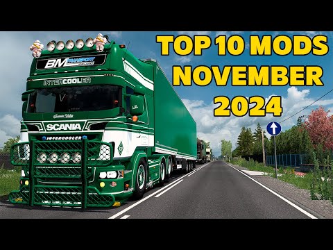 TOP 10 ETS2 MODS NOVEMBER 2024