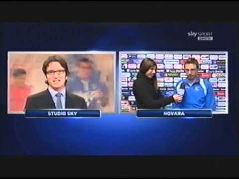Novara 1-1 Pescara 20a giornata serie bwin 2010-2011 SKY SPORT