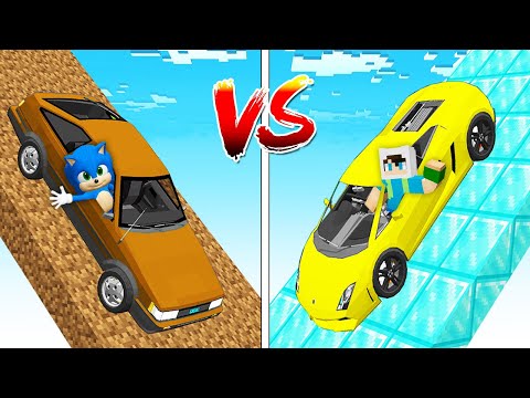 1$ RAMPA VS 10,000$ RAMPA! 😨 Minecraft