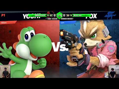 EVAC 21/2/20 - SSBU - VLT | Nikes (Yoshi) vs Con (Fox)