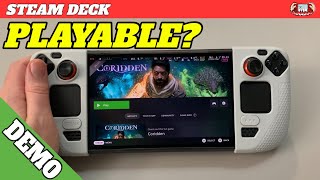 Coridden ARPG DEMO on the Steam Deck - Is it Playable?