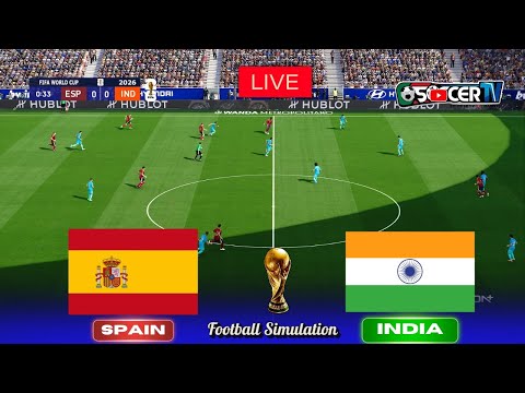Spain vs. India -   FIFA World Cup 2026 Final featuring Chhetri, Pedri, Yamal| PES 21 Gameplay PC