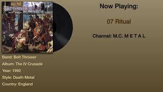 Ritual - Bolt Thrower 1992 The IV Crusade Album. Lyrics in description.