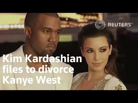 キム・カーダシアン、カニエ・ウェストとの離婚を申請 (Kim Kardashian files to divorce Kanye West)