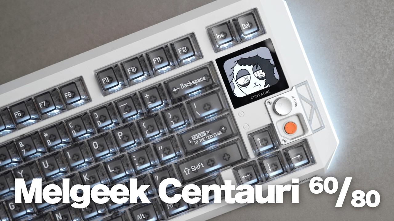 MelGeekの衝撃作 ハイエンドラピトリキーボード MelGeek Centauri 60/80