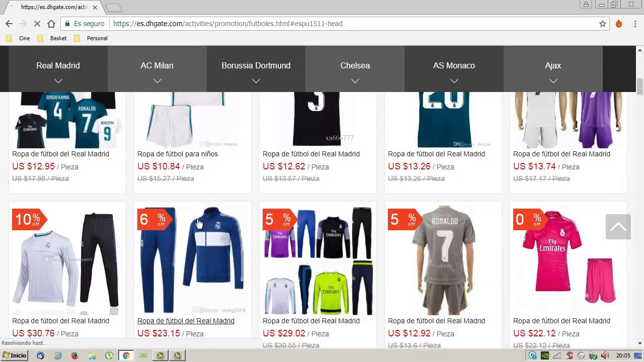 Watch Camisetas de futbol y nba // DHGATE Now Camisetas de futbol y nba // DHGATE