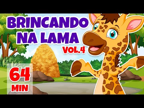 Brincando na Lama Vol. 4 - Giramille 64 min | Desenho Animado Musical