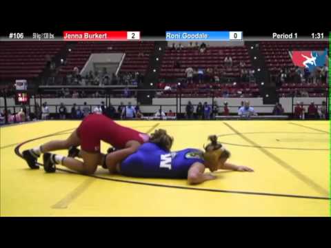 WM 59 KG - RR1 - Jenna Burkert (NYAC) vs. Roni Goodale (Waldorf)