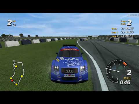 A completely normal Total Immersion Racing gameplay