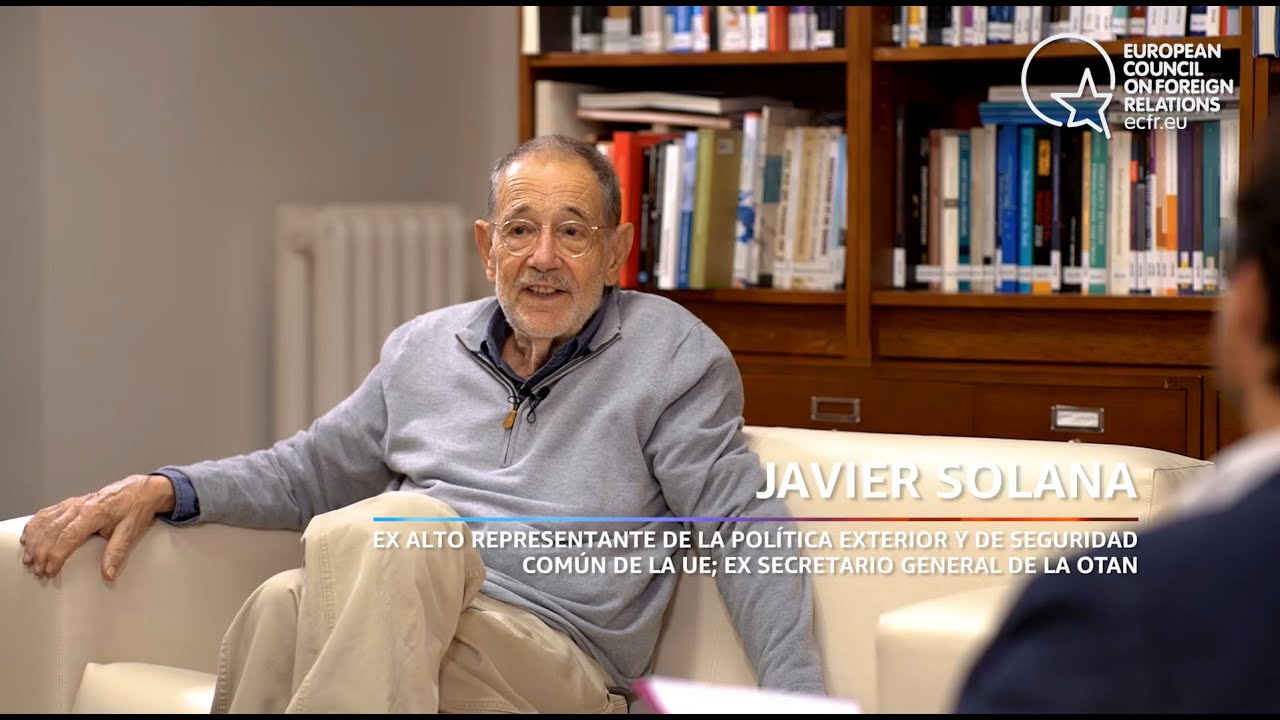 Entrevista a Javier Solana, miembro del Consejo de ECFR
