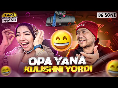 Taksida prank #96-Soni😅 Bu opa baqirib kulish bo’yicha jahon chempioni ekan🤣