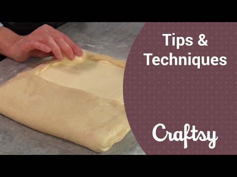 How to Incorporate a Butter Block into Danish Pastry Dough