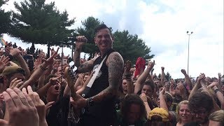 Anti-Flag: Brandenburg Gate - Warped Tour 2017 - 7/14/17 - KeyBank Pavilion - Burgettstown, PA